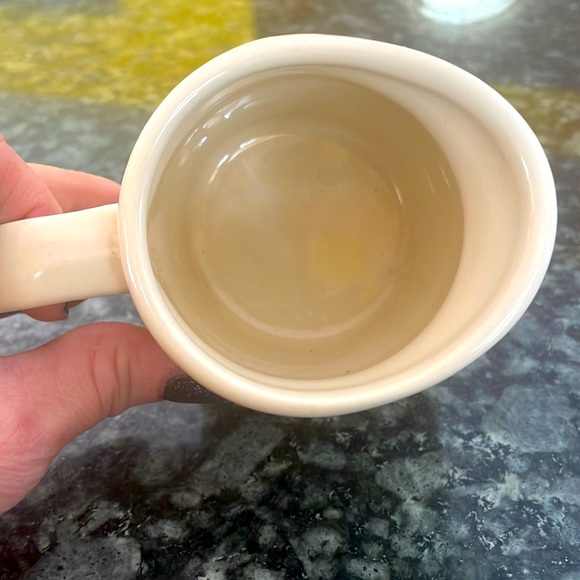 Cute Vintage 70’s McCoy Blue/Pink Stripe Creamer - Picture 3 of 5